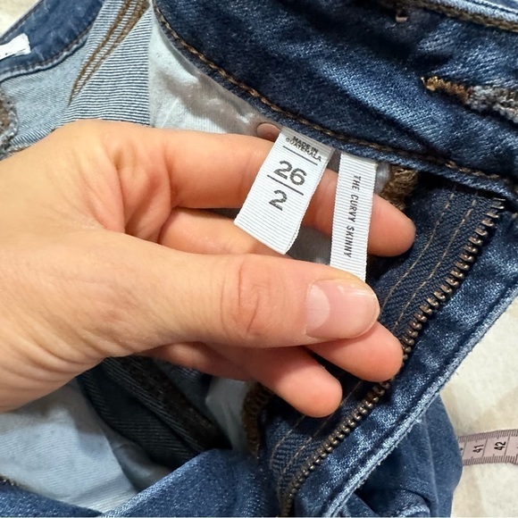 Ann Taylor loft the survey skinny raw hem jeans - Picture 6 of 6